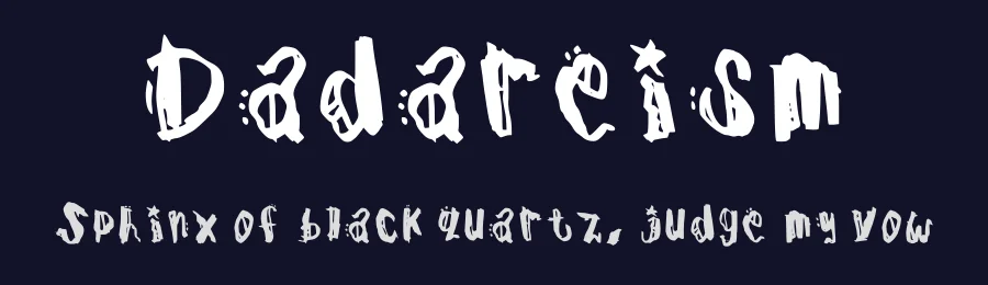 Dadareism by Dare Husign — Script Handwritten Font — thumbnail 2