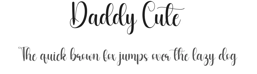 Daddy Cute
