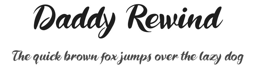 Daddy Rewind