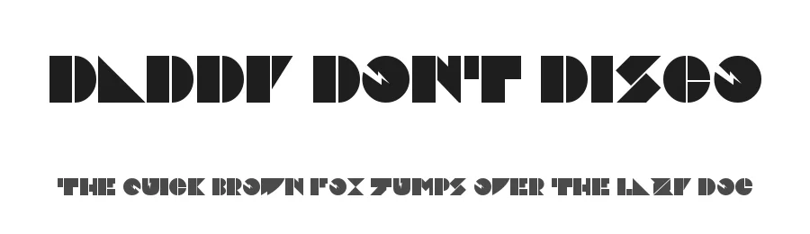 Daddy Dont Disco