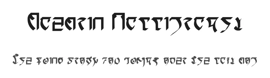 Daedric Calligraphy