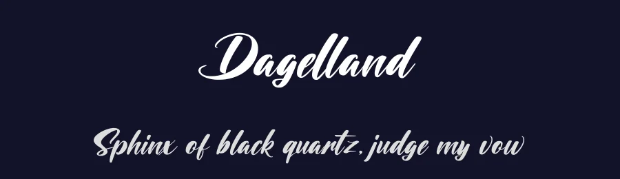 Dagelland by Basni.std — Script Handwritten Font — thumbnail 2
