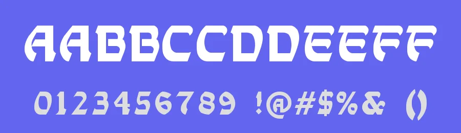 Dagupan Downtown by Ren Paga — Decorative Font — thumbnail 3