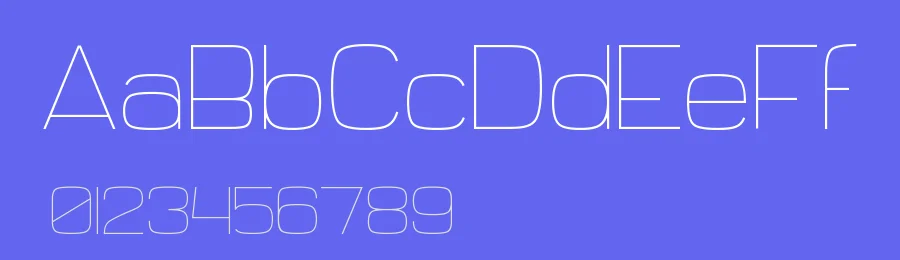 Daiichi by Michael Muranaka — Sans Serif Font — thumbnail 3