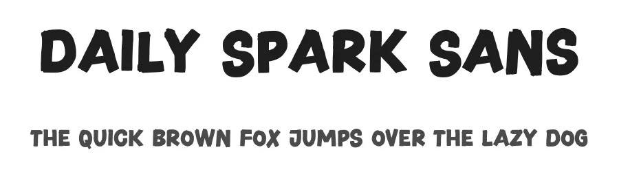 Daily Spark Sans