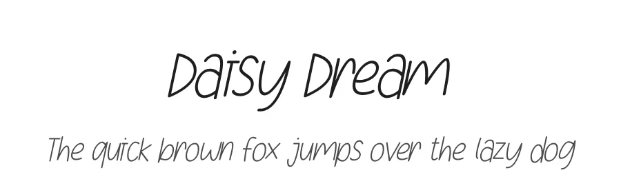Daisy Dream by Letterena Studios — Decorative Font