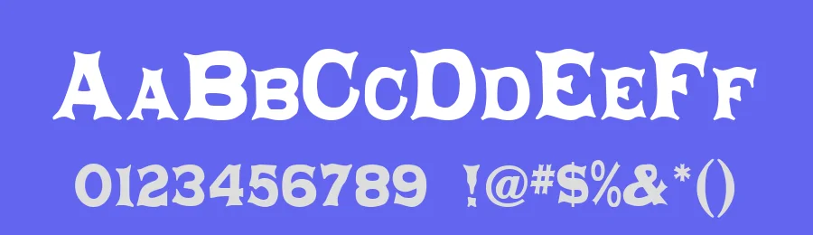 Daisy by Richard William Mueller — Decorative Font — thumbnail 3