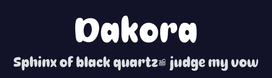 Dakora by twinletter — Decorative Font — thumbnail 2