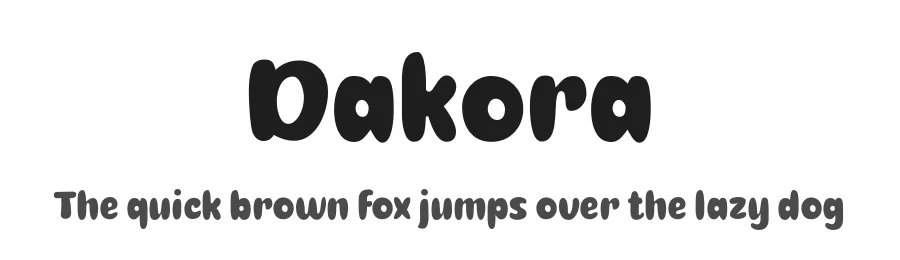 Dakora by twinletter — Decorative Font