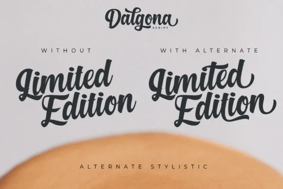 Dalgona Font by Debut Studio — Script Handwritten Font — thumbnail 5