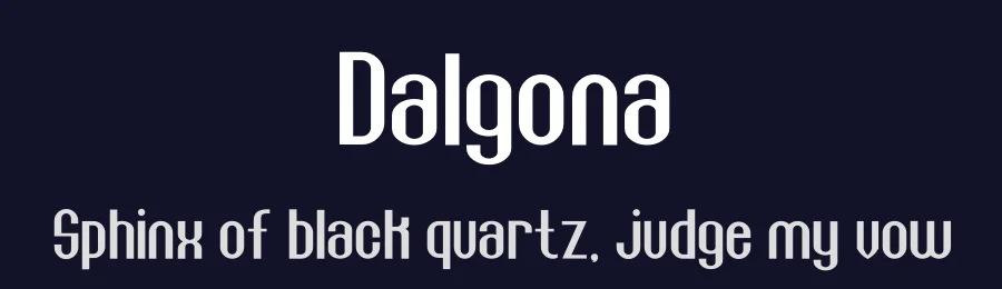 Dalgona by MaknaStudio — Sans Serif Font — thumbnail 2