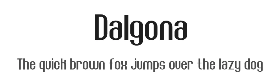 Dalgona by MaknaStudio — Sans Serif Font