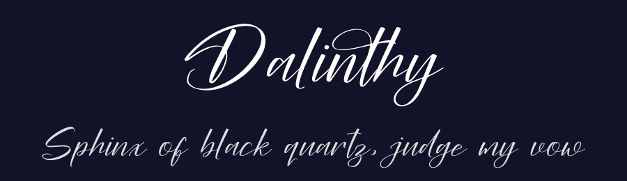 Dalinthy by Letterena Studios — Script Handwritten Font — thumbnail 2