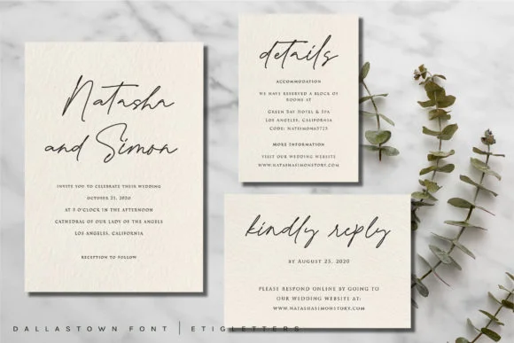 Dallastown Font by etigletters — Script Handwritten Font — thumbnail 6