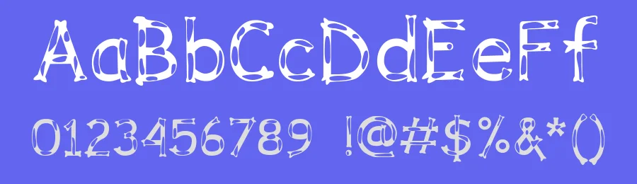 Dalmata Dream by Typeface Florence — Decorative Font — thumbnail 3