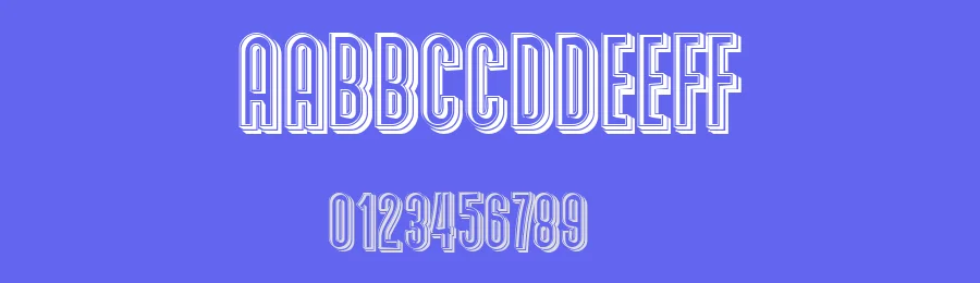 Dama by Vladimir Nikolic — Decorative Font — thumbnail 3