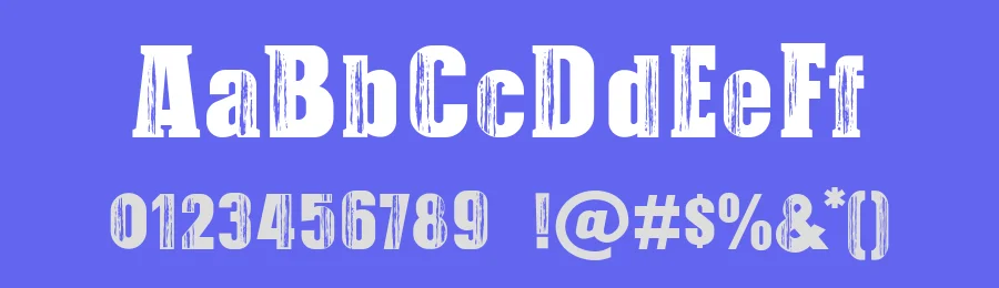 Damaged Serif by Galdino Otten Fonts — Decorative Font — thumbnail 3