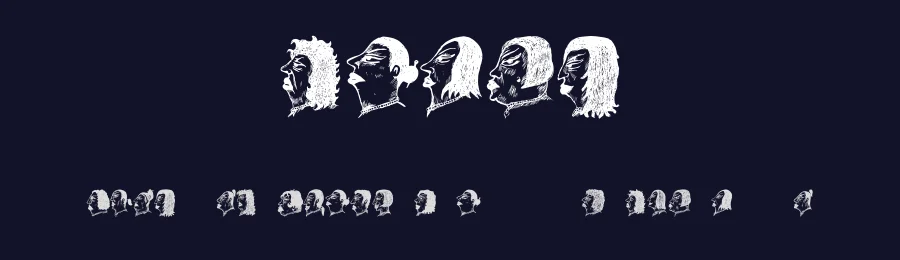 Damen by Vladimir Nikolic — Dingbats Font — thumbnail 2