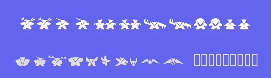 Damgram by Ekkehard Beck — Dingbats Font — thumbnail 3