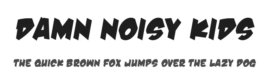 Damn Noisy Kids