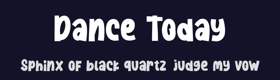 Dance Today by Bluestype Studio — Decorative Font — thumbnail 2