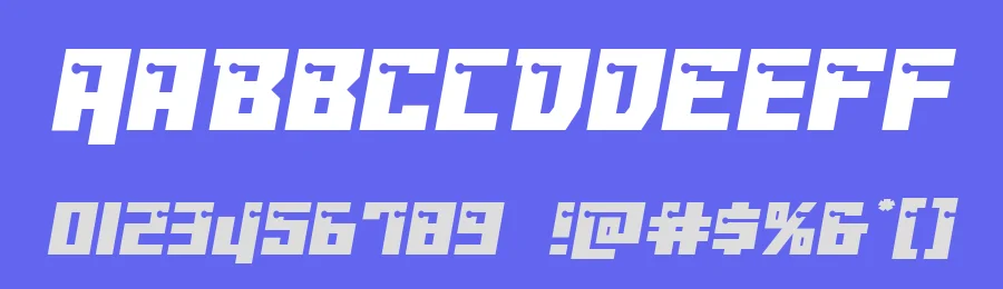 Dangerbot by Iconian Fonts — Display Font — thumbnail 3