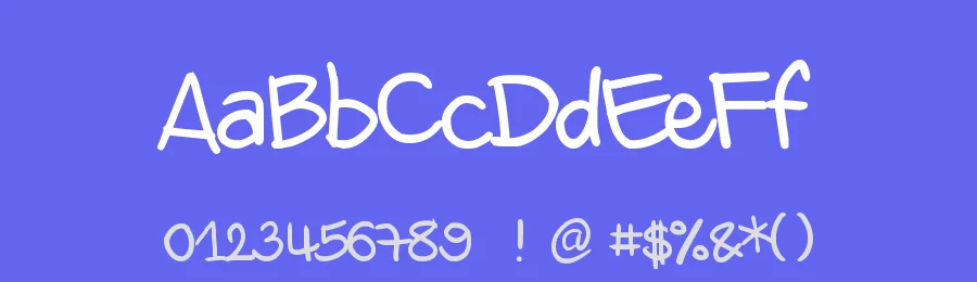 Dani's Handwriting by Danila — Script Handwritten Font — thumbnail 3