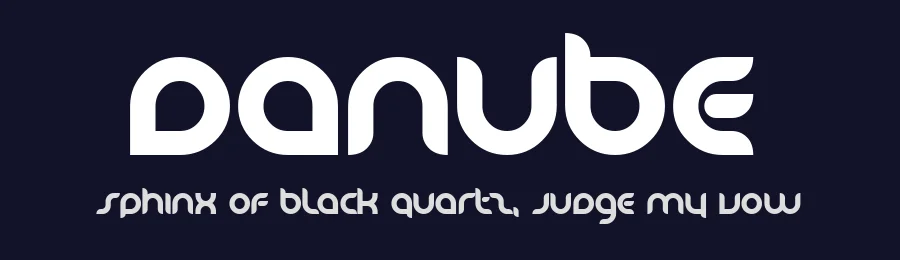 Danube by No Images Fonts — Display Font — thumbnail 2