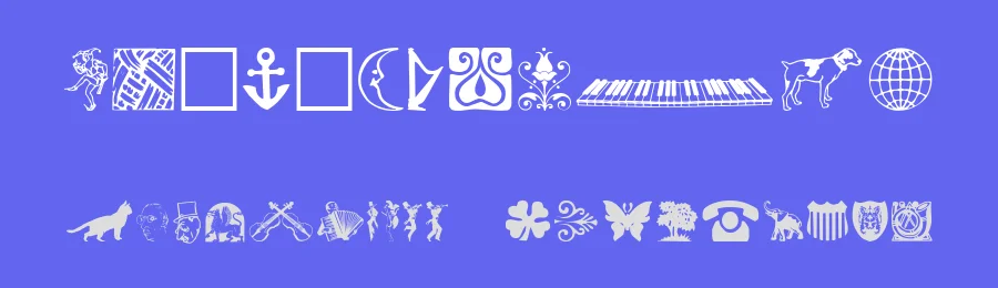 DaOth by David Rakowski — Dingbats Font — thumbnail 3