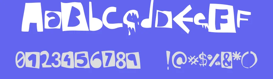 DaPunk by Woodcutter — Decorative Font — thumbnail 3