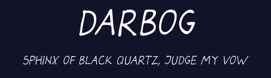 Darbog by Darko  Bogdanov — Script Handwritten Font — thumbnail 2