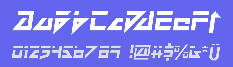 Dark Future by Essqué Productions — Display Font — thumbnail 3