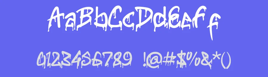 Dark Graffiti by Satire Artwork — Script Handwritten Font — thumbnail 3