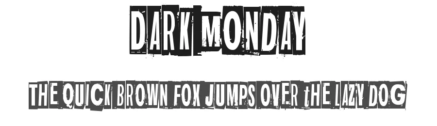 Dark Monday