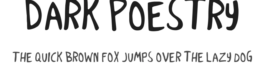 Dark Poestry