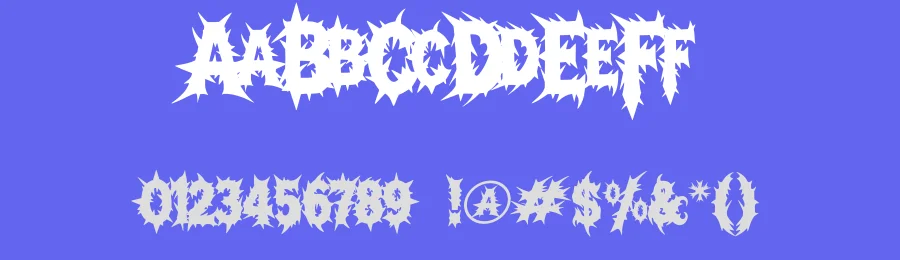 Dark Spring by Muhammad Yafinuha — Blackletter Font — thumbnail 3