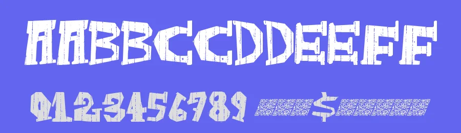 Dark Box by Xerographer Fonts — Decorative Font — thumbnail 3