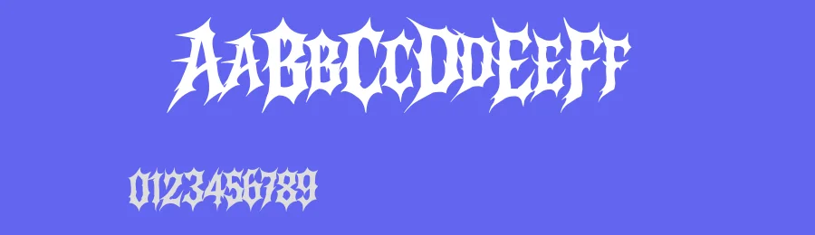 Darkhusk by Muhammad Yafinuha — Blackletter Font — thumbnail 3