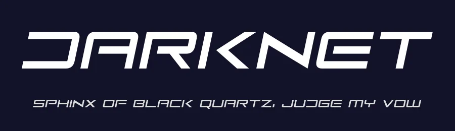 Darknet by Hawtpixel — Display Font — thumbnail 2