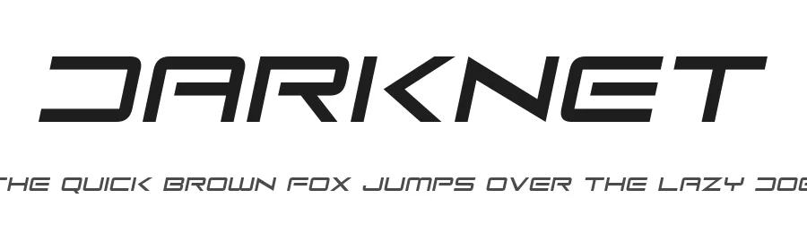Darknet by Hawtpixel — Display Font