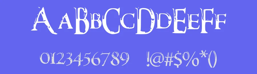 Darks Skyrim Font by DarkX ShadowX21 — Blackletter Font — thumbnail 3