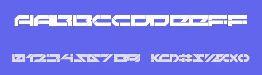 Darktech LDR by Neoqueto — Display Font — thumbnail 3