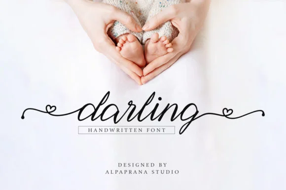 Darling Font by alpapranastudio by alpapranastudio — Script Handwritten Font