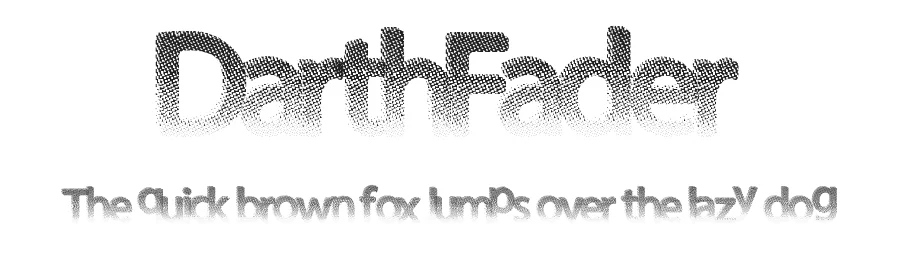 DarthFader by Xerographer Fonts β Decorative Font