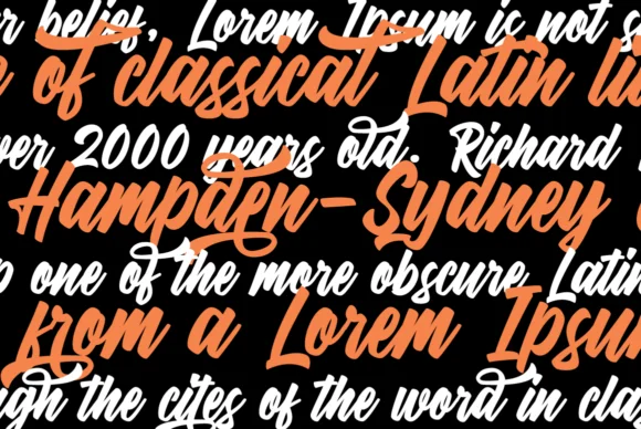 Dartybe Font by Tebaltipis.std — Script Handwritten Font — thumbnail 3