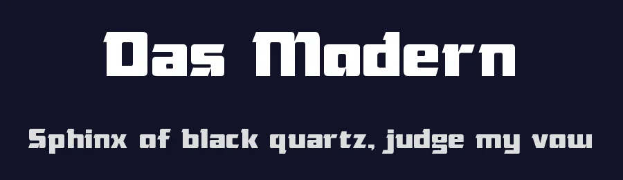 Das Modern by Intellecta Design — Display Font — thumbnail 2