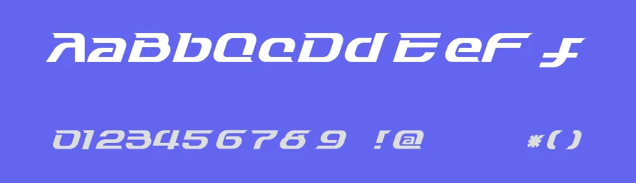 Dash 9812 by Psy Zo Lab — Display Font — thumbnail 3