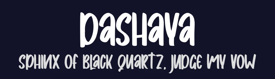 Dashaya by Skiiller Studio — Script Handwritten Font — thumbnail 2
