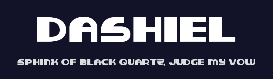 Dashiel by Iconian Fonts — Decorative Font — thumbnail 2