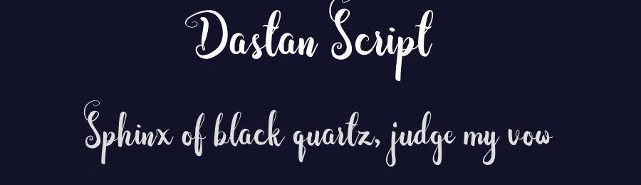 Dastan Script by Royaltype — Script Handwritten Font — thumbnail 2